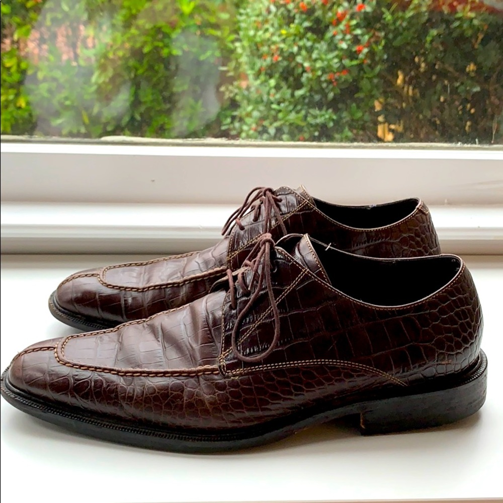 COPY - Cole Haan Alligator embossed Men’s Leather oxfords